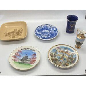 Vintage Lot Of (6) Advertising Souvenirs Rome, New Brunswick NY WA MS New Berlin